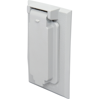 WI FC61 - 1 Gang Vertical Duplex Receptacle Cover